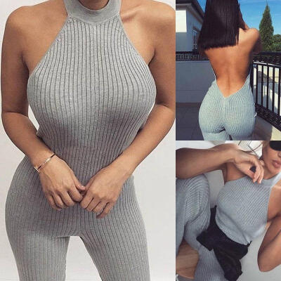 

NEW Women Ladies Clubwear Summer Playsuit Bodycon Party Jumpsuit Romper Trousers