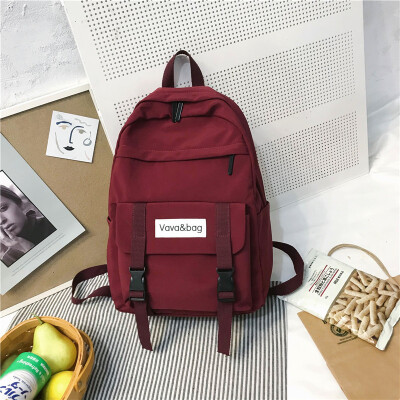 

Junior high school studentsschoolbag girl insfeng Korean version of senior high school students campus simplicity Sen Department