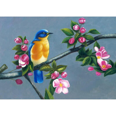 

5D DIY Full Drill Diamond Painting Standing Bird Cross Stitch Embroidery