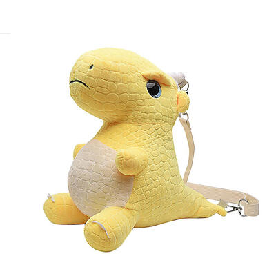 

Fashion Dinosaur Shaped Shoulder Messenger Packs Plush Women Crossbody Bags