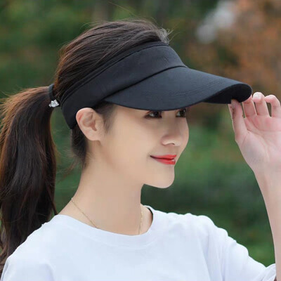 

Sun female sun protection summer outdoor sports baseball headless Tennis Cap sun hat empty cap wholesale