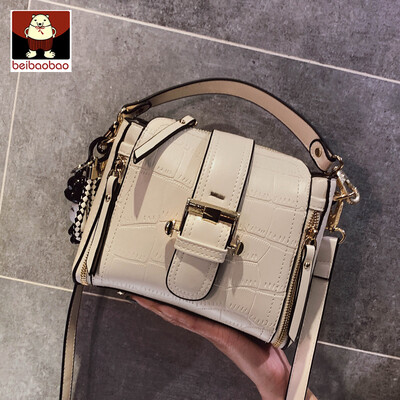 

Ins super fire bag woman 2019 new Korean version 100 lap handheld bucket bag leisure one shoulder oblique satchel bag