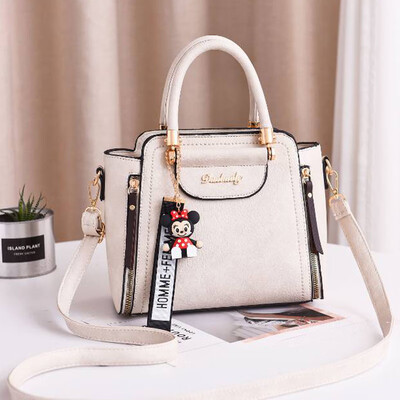 

Summer womens bag new single shoulder bag temperament pure color leisure large capacity Korean version 100 lap handheld oblique b