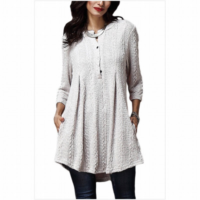 

V-neck long-sleeved loose large size comfortable casual knit sweater womens