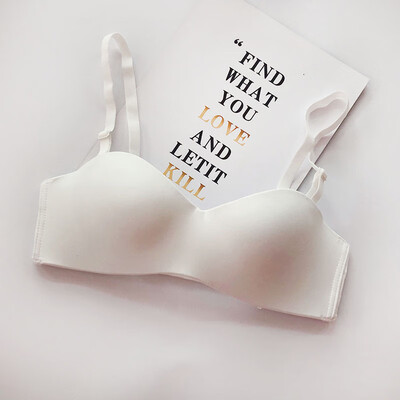 

Women Glossy Bras One Piece Seamless Sexy Women Underwear No Steel Ring Bras Seamless Slip