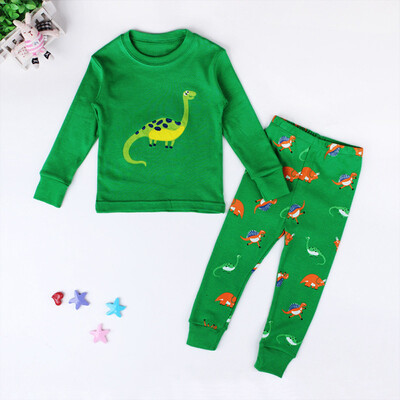 

Baby Boy Girl Dinosaur Pjs Clothes Pyjamas Set Kid Nightwear Sleepwear Homewear