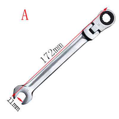 

Siaonvr Spanners Ratcheting Combination Hand Tool Wrench Kit Repairing Home Garden