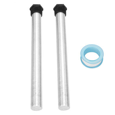 

Greensen 2pcs 21X300mm Magnesium Anode Rod for Water Heater NPT34 Thread