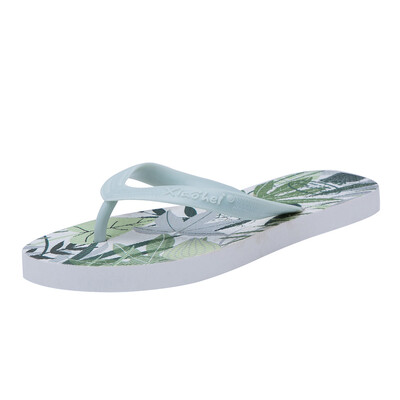 

Rose Fashion Women Sandals Printed Anti-Skid Flip Flops Flat Bottom Leisure Slippers