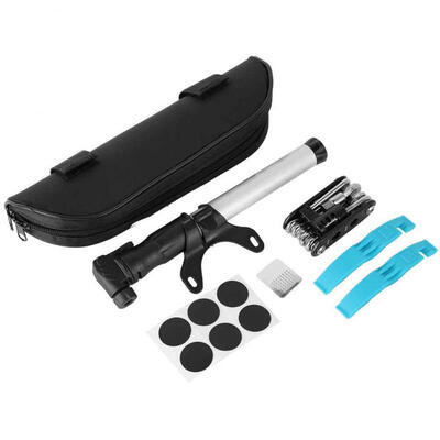 

Greensen SAHOO Professional Outdoor Universal Waterproof Portable Mini Bicycle Pump Kit