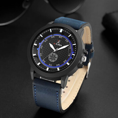 

Gobestart Multicolor Fashion Casual Business Mens Single Eye Watch Belt Quartz Watch