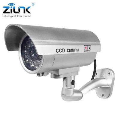 

ZILNK Waterproof Dummy Bullet Camera Flashing Red LED Outdoor Indoor Fake CCTV Security Simulation Camera