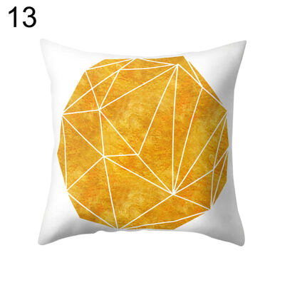 

Heart Triangle Geometric Pattern Pillow Case Cushion Cover Sofa Car Cafe Decor