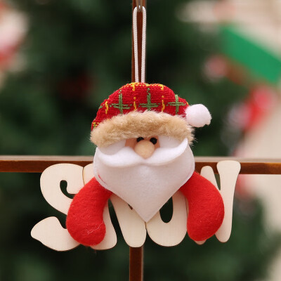 

FUNNYBUNNY Hanging Decoration Christmas Xmas Bauble Santa Claus Snowman Reindeer Bear