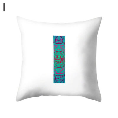 

Simple English Letter Square Pillow Case Cushion Cover Sofa Bed Car Office Decor