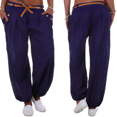 

Women Long Pants Casual Style High Waist Casual Style Sports Yoga Trouser Pants