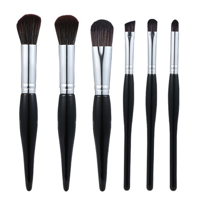 

〖Follure〗6 Pcs Big Belly Makeup Tools Foundation Brush Blush Brush Loose Brush Makeup Set