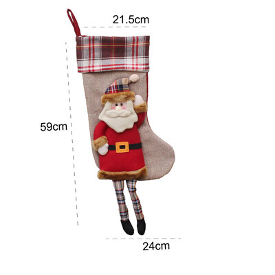 

Tailored Wr Newly Design Pocket Elderly Pockets Snowman Christmas Stocking Christmas Gift