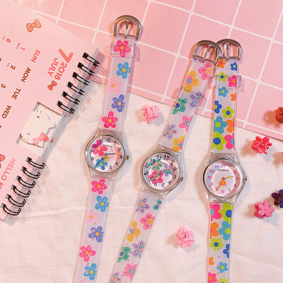 

Shenya Fengxiaohua Watch Ins Girls High School Birthday Department Lovely Girl Soft Girls Small Fresh Candy Jelly Watch