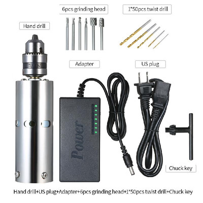 

895 Micro Precision Small Electric Drill Mini Jade Play Grinding Drilling Grinding Polishing Cutting Carving DIY Hand Drill