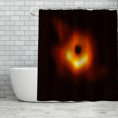 

Greensen 4PCS Shower Curtain Waterproof Non-slip Mat Toliet Cover Rug Bathroom Set