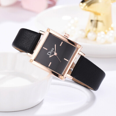 

RM Simple Fashion Printed Strap With No Digital Square Dial Ladies Quartz Watch