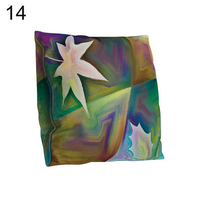

Abstract Fruit Leaves Throw Pillow Protector Case Cushion Cover Sofa Bed Decor
