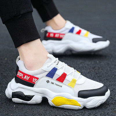 

Sports style single shoes student trend explosions running shoes casual single shoes mens shoes