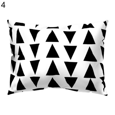 

Geometric Pattern Throw Pillow Case Cushion Cover Sofa Bed Car Cafe Office Decor