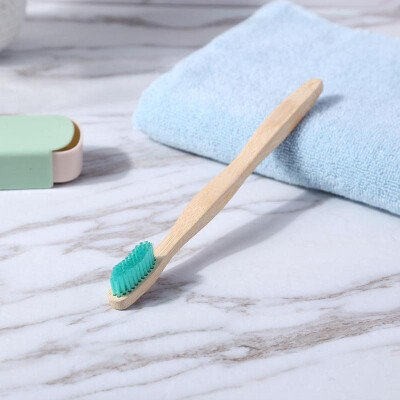 

Natural Bamboo Toothbrush Eco-Friendly Wooden Soft Bristle Toothbrushes