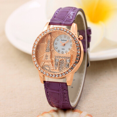 

Splendid Vintage Triumphal Arch Womens Quartz Watch Women Girls Ladies Students Casual Diamond Wristwatch Female Relojes &Ff