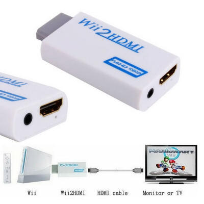 

Hot 35 mm audio output jack Wii HDMI Wii 2 HDMI full hd 1080 p FHD converter