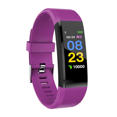 

Fashion New ID115 Plus Color Screen Waterproof Activity Fitness Tracker with Blood Pressure Heart Rate Monitor
