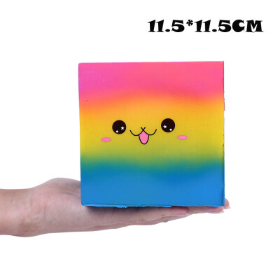 

Tailored Hot Emoticon Square Stress Reliever Scented Slow Rising Kids Toy Squeeze Toys