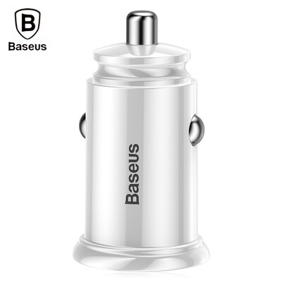 

Baseus USB Type-C QC 30 Intelligent Quick Car Charger Light Indicator