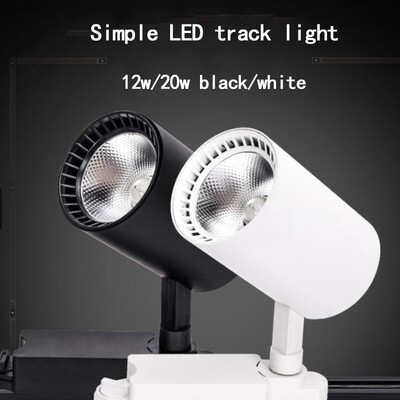 

Reddy Lang spotlight LED track light clothing store background wall 12w20w super bright COB wall mounted Nordic exhibition