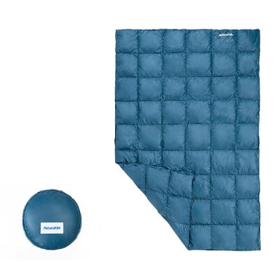 

Naturehike Multifunctional Goose Down Shawl Blanket Quilt Outdoor Camping Travel Ultralight Portable Splicing Waterproof Blanket N