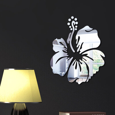 

Toponeto 3D Diy Flower Shape Acrylic Wall Sticker Modern Stickers Decoration