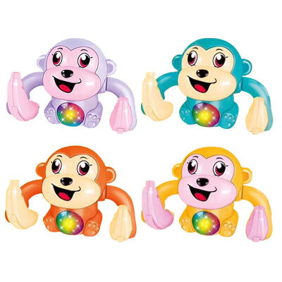

Electric Tumble Toy Infant Kids Light Sound Animal Fun Rolling Doll Playset