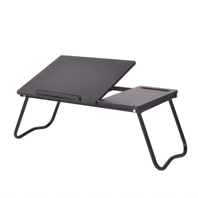 

Adjustable Laptop Desk for Bed with Slot 793627CM Black Color NEW