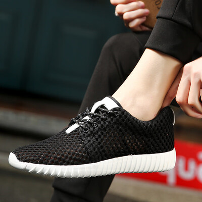 

Summer Sandals Sports Leisure Summer Air-permeable Cave Beach outside wearing mesh young mens shoes