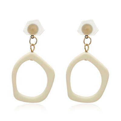 

2019 Retro womens fashion statement earring Acrylic Acetic Acid Drop Earrings for wedding gift wholesale