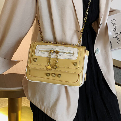 

Popular female bag 2019 new wave fashion shoulder bag wild ins net red packet small fresh ocean Messenger bag