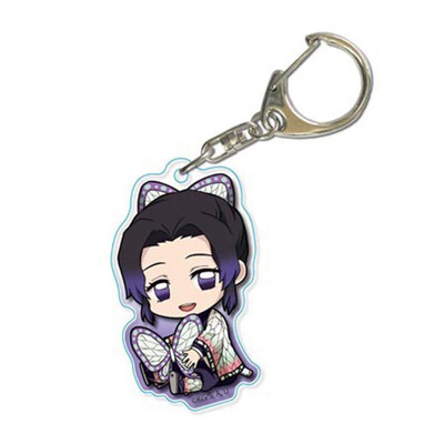 

Fat Bear 1Pcs Demon Kimetsu no Yaiba Acrylic Keychain Keyring Cosplay Anime Charm