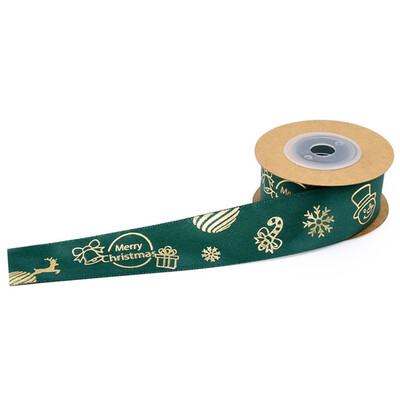 

Christmas Ribbon Satin Grosgrain Santa Snowman Rope Crafts Party Decor Supplies