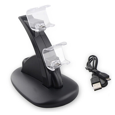 

Dual Charger Controller Charger for PlayStation 4 PS 4 Gaming Console PS4