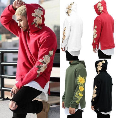 

Mens Hoodie Sweatshirt Sweater Hooded Tops Jacket Coat Outwear Pullover Oversize