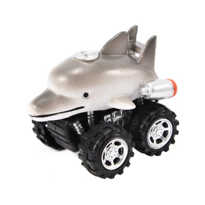 

Tailored Mini Vehicle Animal Pull Back Cars with Big Tire Wheel Creative Gifts for Kids