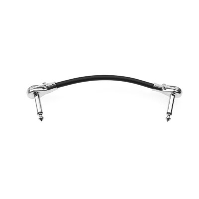 

Guitar Effect Pedal Cable Wire Flat Patch Cable Cord 635mm Right Angle Pancake Design 30cm