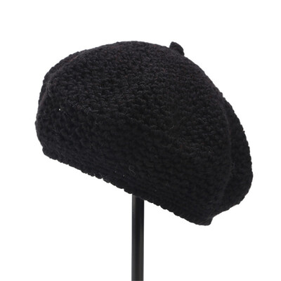 

Tailored Fashion Women Winter Down Headgear Solid Color Pile Cap Casual Earmuffs Hat